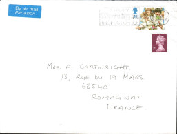 GB AFFRANCHISSEMENT COMPOSE SUR LETTRE DE STOCK ON TRENT POUR LA FRANCE 1994 - Lettres & Documents