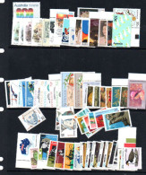 AUSTRALIA - SELECTIONS OF STAMPS AND SETS MINT NEVER HINGED , SG CAT £25.95 - Mint Stamps
