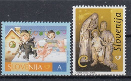 SLOVENIA 658-659,unused - Kerstmis