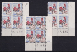 D 789 / LOT  N° 1331 COQ DE DECARIS 2EME TIRAGE COIN DATE DU 15/17/05/62 NEUF** - Colecciones Completas