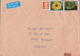 GB AFFRANCHISSEMENT COMPOSE SUR LETTRE DE STOCK ON TRENT POUR LA FRANCE 1994 - Storia Postale