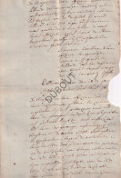 Limburg/Neeroeteren - Manuscript 1794 Betreft De Gevangene Hendrik Verslegen  (V3092) - Manoscritti