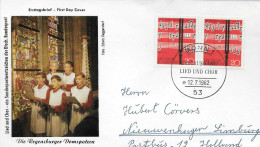 Postzegels > Europa > Duitsland > West-Duitsland > 1960-1969> Brief Met 2x No. 380 (17253) - Cartas & Documentos