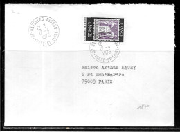 K114 - N° 1870 SUR LETTRE DE NAZELLES NEGRON DU 17/04/76 - 1961-....