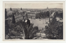 Roma Panorama Dal Pincio Old Postcard Posted 1934 B240503 - Vaticano (Ciudad Del)