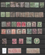 INDE ANGLAISE-40 TRES BEAUX TIMBRES DONT 2 NEUFS * ET 38 OBLITERES -PAS EMINCES -DEPUIS 1856 - Other & Unclassified