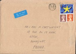 GB AFFRANCHISSEMENT COMPOSE SUR LETTRE DE STOCK ON TRENT POUR LA FRANCE 1992 - Covers & Documents