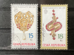 Czech Republic / Tsjechië - Complete Set Jewelry 2006 - Oblitérés