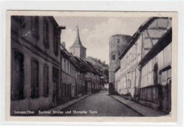 39014607 - Lenzen A.d. Elbe Mit Berliner Strasse Und Stumpfer Turm Gelaufen, Marke Entfernt. Leichter Stempeldurchdruck - Otros & Sin Clasificación