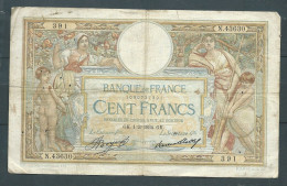 FRANCE - Billet De 100 Francs Type Luc Olivier Merson GK.16361934.GK  - N.43630 391- Laura 5620 - 100 F 1908-1939 ''Luc Olivier Merson''