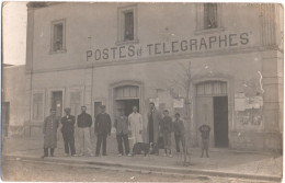 France-   Carte  Photo  Du Bureau De Postes Et Télégraphes  De  ??? (  Animée ) -  Ed Rety  De Bourges   CPA - Te Identificeren