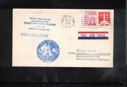 USA 1972 Space / Weltraum - Apollo16 US - Goldstone MSFN Station Barstow Interesting Cover - United States