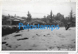 228327 ARGENTINA CORDOBA UNQUILLO VISTA PARCIAL NEVADA YEAR 1951 PHOTO NO POSTAL POSTCARD - Argentine