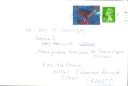 GB AFFRANCHISSEMENT COMPOSE SUR LETTRE DE STOCK ON TRENT POUR LA FRANCE 1994 - Storia Postale