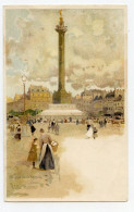 Paris.la Colonne De La Bastille. - Autres Monuments, édifices