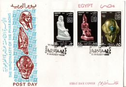 EGYPTE 1994 FDC - Lettres & Documents