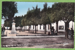 Rare CPSM MONDOVI Place De La Mairie Algérie Format CPA  Monument - Autres & Non Classés