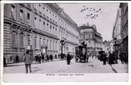 Paris Banque De France - Cartes Postales Ancienne - Andere Monumenten, Gebouwen