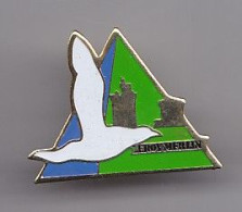 Pin's Leroy Merlin Puiboreau En Charente Maritime Dpt 17 Mouette Tours De La Rochelle Réf 2407 - Villes