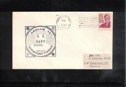 USA 1972 Space / Weltraum - Apollo 17 US Navy Recovery Force Atlantic Interesting Cover - Stati Uniti