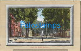 228335 ARGENTINA MENDOZA STREET CALLE SAN MARTIN POSTAL POSTCARD - Argentine