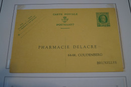 Type Albert I - Houyoux 1928,carte Publicitaire Pharmacie Delacre,carte N° 79,état Neuf Pour Collection - Briefkaarten 1909-1934