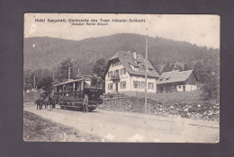 Stossweier Hotel Saegmatt Haltstelle Des Tram Munster Schlucht ( Sägmatt Martin Bresch Arret Tramway  52996) - Altri & Non Classificati