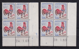 D 790 / LOT  N° 1331 COQ DE DECARIS 5EME TIRAGE COIN DATE DU 24/28/01/63 NEUF** - Colecciones Completas