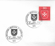 Postzegels > Europa > Duitsland > West-Duitsland > 1960-1969> Brief Met  No. 600 (17262) - Storia Postale