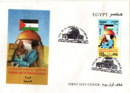 EGYPTE 2000 FDC - Lettres & Documents