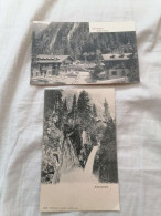 2x AK "KESSELFALL ALPENHAUS KAPRUN ZELL AM SEE CA. 1910" SCHÖNE ALTE POSTKARTEN SALZBURG TOP ZEITDOKUMENT Heimat Sammler - Kaprun