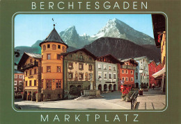 ALLEMAGNE - Berchtesgaden - Marktplatz - Vue Générale - Animé - Carte Postale - Berchtesgaden