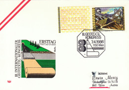 AUSTRIA POSTAL HISTORY / GEOTEXTIL KONGRESS, 07.04.1986 - FDC