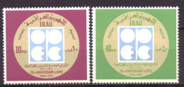 Irak / Iraq 646 & 647 MNH ** OPEC (1970) - Irak