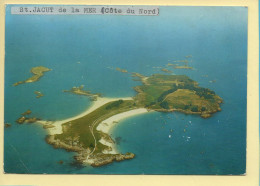 22. SAINT-JACUT DE LA MER – Ile Des Ebihens / Vue Aérienne (voir Scan Recto/verso) - Saint-Jacut-de-la-Mer