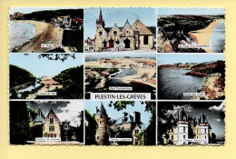 22. PLESTIN-LES-GREVES – Multivues - CPSM (voir Scan Recto/verso) - Plestin-les-Greves