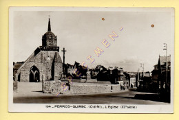 22. PERROS-GUIREC – L'église (XIIè Siècle) (animée) (voir Scan Recto/verso) CPSM - Perros-Guirec