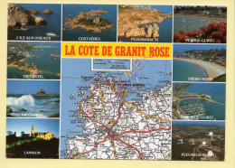 22. LA COTE DE GRANIT ROSE – Multivues – Carte Géographique (voir Scan Recto/verso) - Autres & Non Classés