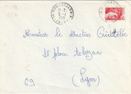 CAD  / N° 1972  38 - ROUSSILLON - A  -  ISERE - Handstempel