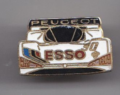 Pin's Peugeot Voiture De Rallye Esso  Réf 6074 - Rallye