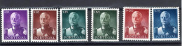 Portugal Stamps 1945 "President Carmona" Condition MH #652-657 - Neufs