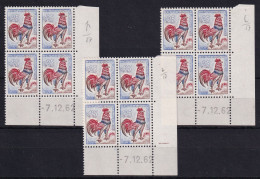 D 790 / LOT  N° 1331 COQ DE DECARIS 6EME TIRAGE COIN DATE DU 07/12/62 NEUF** - Colecciones Completas