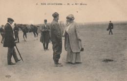 CPA - Nos Aviateurs - M Et Mme Blériot - Airmen, Fliers