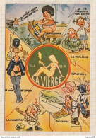 8AK3874 ASTROLOGIE LA VIERGE  2  SCANS - Astrology