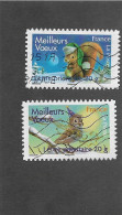 FRANCE 2007 - Adhésif  N°YT 140 141 - Used Stamps