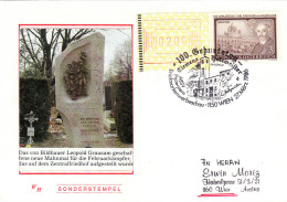 AUSTRIA POSTAL HISTORY / ABSV PRATESTERN, 27.03.1986 - Lettres & Documents
