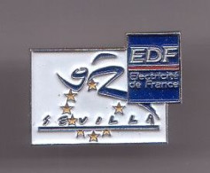 Pin's  EDF Sévilla Séville 92  Réf  250 - EDF GDF