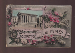 CPA - 30 - Souvenir De Nimes - La Maison Carrée - Circulée En 1911 - Nîmes