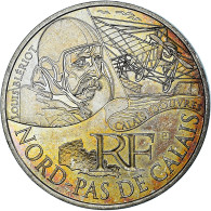 France, 10 Euro, 2012, Paris, Nord-Pas De Calais, SUP, Argent, Gadoury:EU514 - Francia