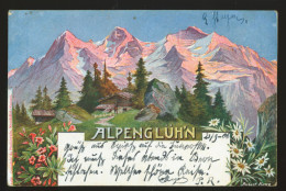 14952 - SUISSE -  ALPENGLÜH'N  -  Dos Non Divisé - Other & Unclassified